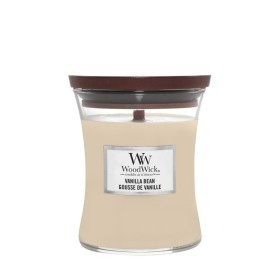 WoodWick Vanilla Bean Scented Candle Medium 275g